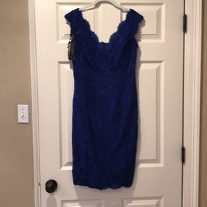 Tadashi Shoji sleeveless lace dress
